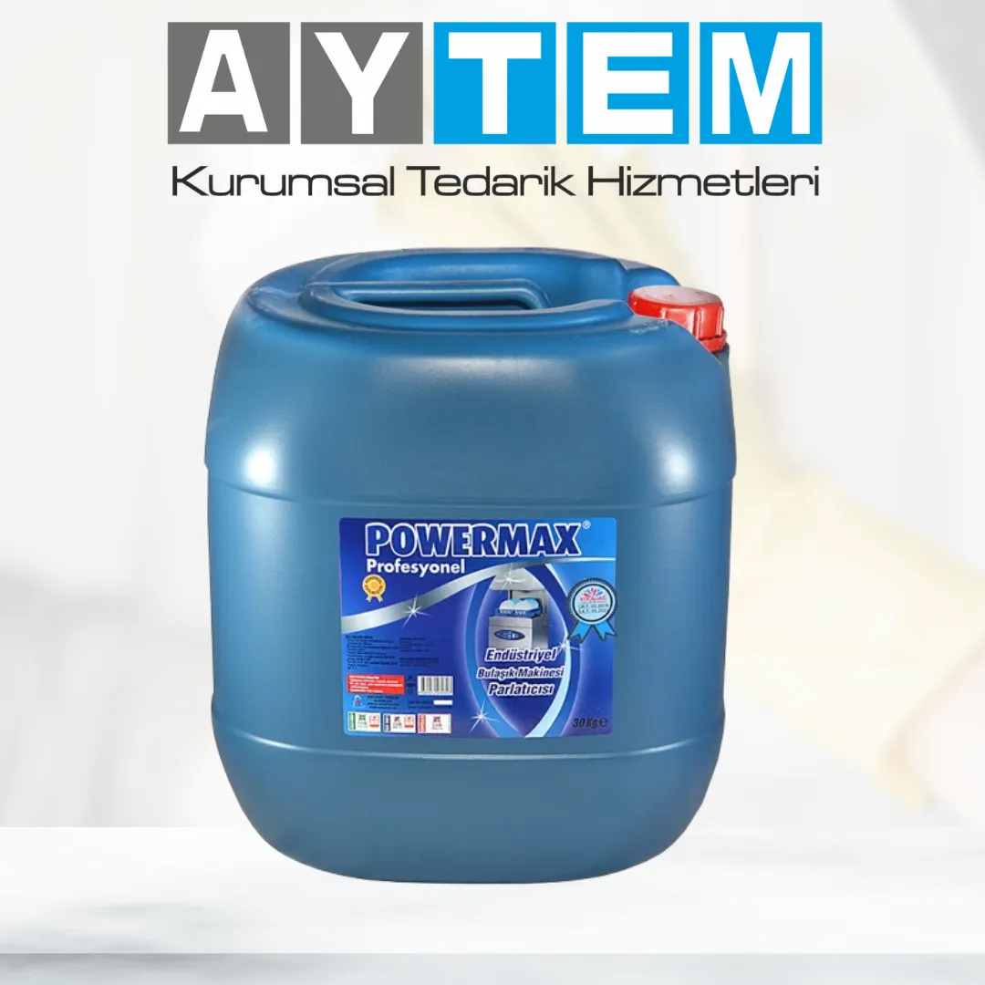 POWERMAX EKSTRA ENDÜSTRİYEL BULAŞIK MAKİNESİ PARLATICISI 30 KG